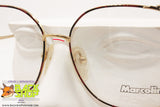 MARCOLIN mod. 7020 455 DANIELI Vintage eyeglass frame squared oversize, red & black dappled, New Old Stock 1980s