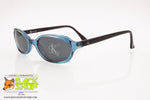 CALVIN KLEIN mod. 4015 74 Vintage Sunglasses blue & violet, New Old Stock 1990s