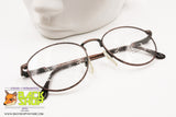 VILLAGE by MARCOLIN mod. 6237 Vintage eyeglass frame dappled rims, brown going to gray, Deadstock