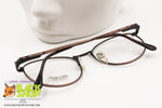 VILLAGE by MARCOLIN mod. 6237 Vintage eyeglass frame dappled rims, brown going to gray, Deadstock