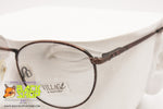 VILLAGE by MARCOLIN mod. 6237 Vintage eyeglass frame dappled rims, brown going to gray, Deadstock