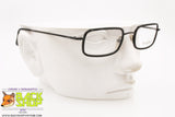 BYBLOS mod. B680 3276, Vintage eyeglass frame double rims black rectangular, New Old Stock
