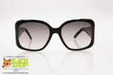 GALILEO Sunglasses women, squared & thick arms totally black, New Old Stock 1990s