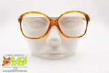 ATTO OCCHIALI mod. 104 011 Italian Vintage glasses frame, Orange caramel resyl acetate Womens, New Old Stock 1970s