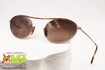 ROMEO GIGLI RG48 Vintage Rare Sunglasses, Mono bridge tortoise, New Old Stock 90s