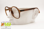 SAPHIRA mod. 4067 Oversize round eyeglass frame/sunglasses frame, Brown Optyl cello, New Old Stock