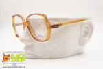 SAPHIRA mod. 4118 Women Vintage NOS glasses frame, C red deco', New Old Stock 1980s