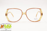 SAPHIRA mod. 4118 Women Vintage NOS glasses frame, C red deco', New Old Stock 1980s