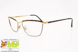 MISSONI mod. M 326 H08, Vintage women eyeglass frame golden & dappled, New Old Stock 1980s