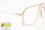 TED LAPIDUS mod. TI 3004, Vintage rare white sunglasses frame, Vintage Preowned