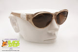 REVLON mod. RV101 64G Vintage Sunglasses women clear/brown, New Old Stock 1990s