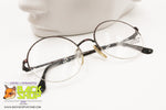 MARCOLIN VILLAGE mod. 6054 Circle round eye glass frame, enamelled color, New Old stock
