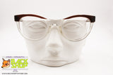 1940s-1950s Cat eye women eyeglass frame, real acetate sheet material, New Old Stock