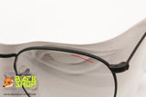 LOOK mod. 538 matte black square glasses frame, classic eyeglass men women, New Old Stock 80s