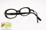 ARROGANZA mod. 2187 D01 Vintage sunglasses frame, oval black & gunmetal, New Old Stock 1990s