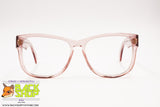 MENRAD mod. 612-118 Pale rose/Pink transparent wayfarer glasses frame women, New Old Stock 80s