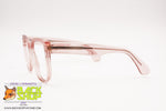 MENRAD mod. 612-118 Pale rose/Pink transparent wayfarer glasses frame women, New Old Stock 80s