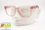 MENRAD mod. 612-118 Pale rose/Pink transparent wayfarer glasses frame women, New Old Stock 80s