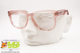 MENRAD mod. 612-118 Pale rose/Pink transparent wayfarer glasses frame women, New Old Stock 80s