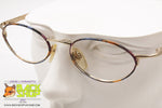 MARC O' POLO by METZLER mod. 3418 777 Vintage eyeglass frame oval rainbow rims, Vintage Preowned 1990s