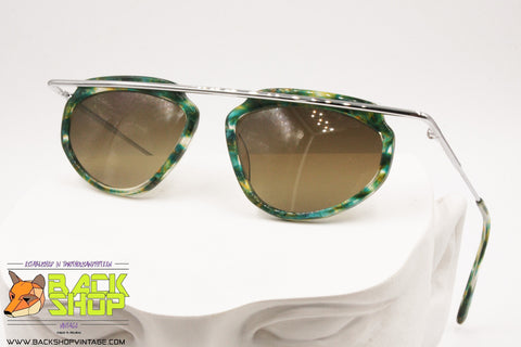 FILOU GERMANY mod. 2116 Funky Pop 80s Sunglasses flat top bar, Rare Vintage sunglasses, New Old Stock 80s