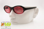 UNITED COLORS of BENETTON mod. ucb 263 640 Vintage Sunglasses, bicolor frame, pink cherry lenses, New Old Stock 1990s
