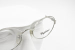 BYBLOS mod. 605 3002 Vintage Eyeglasses frame silver 50[]19 135, New Old Stock 1990s