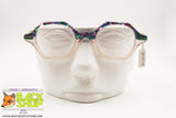 TIM Vintage Crazy eyewear frame, Squared front & round lenses, New Old Stock 1980s