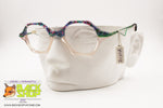 TIM Vintage Crazy eyewear frame, Squared front & round lenses, New Old Stock 1980s