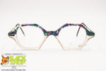 TIM Vintage Crazy eyewear frame, Squared front & round lenses, New Old Stock 1980s