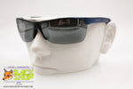 NIKEI mod. N134 003 Vintage Sunglasses black & blue plastic frame, sport model, New Old Stock 2000s