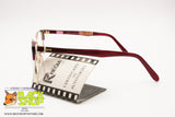 REGIA Hand Made Italian frame eyeglass, Golden & Red acetate, New Old Stock 1970s