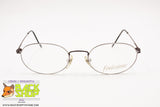 FINISSIMO mod. F116 M005 Oval eyeglass frame innovative structure, Brown metal, New Old Stock