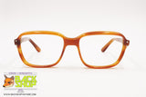 ELEMENT 1960s Classic rectangular glasses frame eyeglass, brown tones, New Old Stock