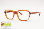 ELEMENT 1960s Classic rectangular glasses frame eyeglass, brown tones, New Old Stock