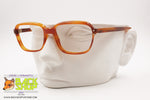 ELEMENT 1960s Classic rectangular glasses frame eyeglass, brown tones, New Old Stock