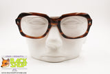 M.U. FAPIM Authentic 1950s-1960s mosieur gentleman glasses frame, thick acetate dappled, Vintage Prowned