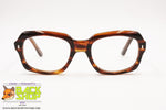 M.U. FAPIM Authentic 1950s-1960s mosieur gentleman glasses frame, thick acetate dappled, Vintage Prowned