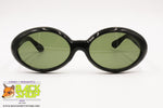 Authentic 1950s - 1960s sunglasses women ladies Bug Eye, Black frame, New Old Stock