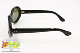 Authentic 1950s - 1960s sunglasses women ladies Bug Eye, Black frame, New Old Stock