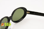 Authentic 1950s - 1960s sunglasses women ladies Bug Eye, Black frame, New Old Stock