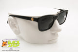 GIUGIARO mod. G-609 C-2011 Vintage Sunglasses, lucite black wayfarer, New Old Stock