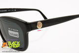 GIUGIARO mod. G-609 C-2011 Vintage Sunglasses, lucite black wayfarer, New Old Stock