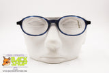 FOVES 137/77 46[]18 Oval glasses frame, deep blue acetate, New Old Stock 80s