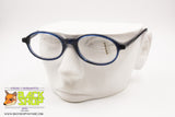 FOVES 137/77 46[]18 Oval glasses frame, deep blue acetate, New Old Stock 80s