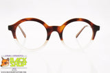 EXESS mod. 3-1875 A038 UO Round Sunglasses frame, bicolor brown & clear, New Old Stock 2000s