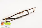 LOZZA mod. NYRIM 4, 56[]16 half rimmed frames glasses nylor, Made in Italy 1970s, New Old Stock