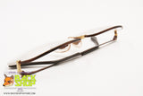 LOZZA mod. NYRIM 4, 56[]16 half rimmed frames glasses nylor, Made in Italy 1970s, New Old Stock