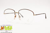 LOZZA mod. NYRIM 4, 56[]16 half rimmed frames glasses nylor, Made in Italy 1970s, New Old Stock