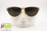 NAZARENO GABRIELLI Vintage 80s Sunglasses women ladies, engraved rims perimeter, New Old Stock